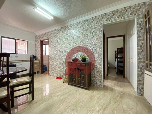 Imagem 7 de 15 de Apartamento Com 1 Dormitório À Venda, 57 M² Por R$ 218.000 - Vila Guilhermina - Praia Grande/sp - Ap3434