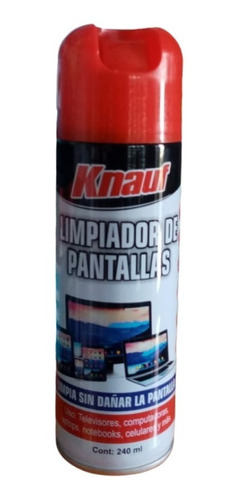 Limpiador De Pantallas Lcd Y Led Knauf X 240ml