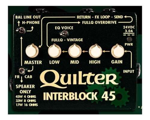 Quilter Labs Interblock 45 Cabezal De Guitarra