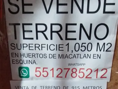 Terreno en venta