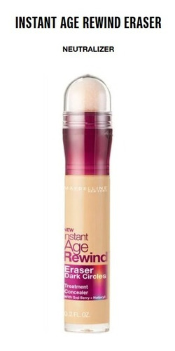 Corretivo Maybelline Instant Age Rewind, maquiagem e presente em tons neutralizadores