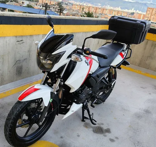 Tvs Apache Rtr 160, Color Blanca, 2 Valvulas
