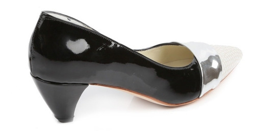 Imagen 2 de 2 de Zapatos Sandalias De Charol De Mujer - Ana Alto - Ferraro
