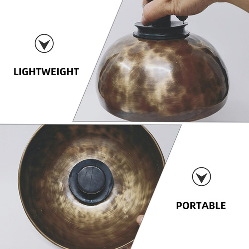 3 Ventosas Sound Bowl Con Mango, Ventosa Singing Bowl