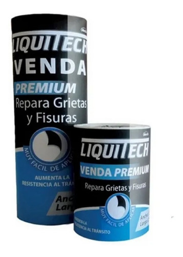 Imagen 3 de 8 de Venda Premium 10 Cm X 25 M Liquitech Repara Grietas Junta