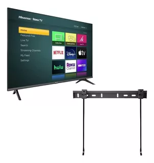 Smart Tv Hisense 43'' Full Hd + Soporte De Pared 43h4030f3