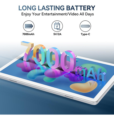 Tableta Feonal Android 10 4gb Ram 128gb Rom Con Accesorios
