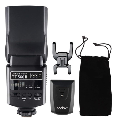 Kit Octabox Godox 80cm + Flash Tt560ii + Bracket Tipo B