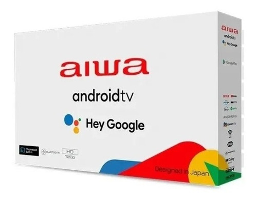 Imagen 1 de 3 de Televisor Aiwa 32 Pulgadas Android Tv Wi Fi