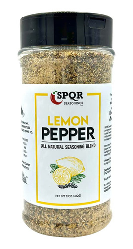 Spqr Seasonings - Condimento De Pimienta De Limn Xl De 11 On