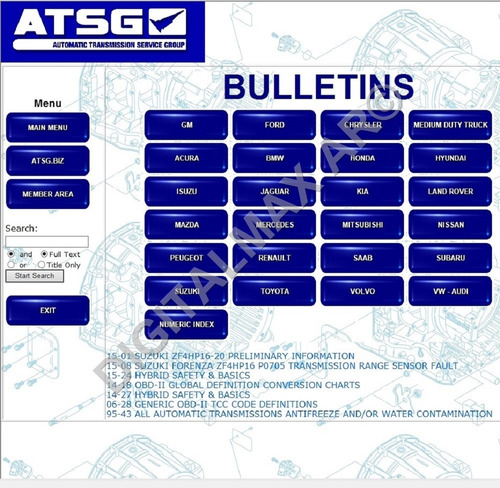 Atsg 2017 Información Técnica Transmisión Automática (link)