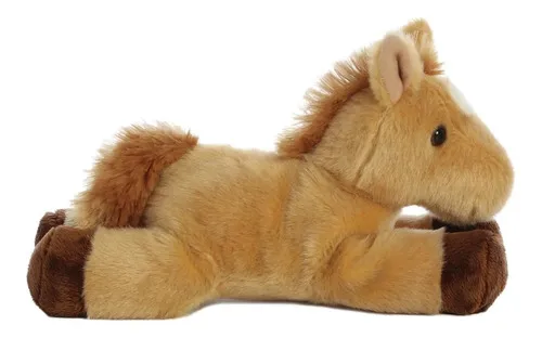 Peluche de pelúcia Prancer Horse 16639 8 Mini Flopsie Aurora | MercadoLivre