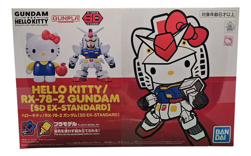 Bandai: Ex-standard Hello Kitty & Rx-78-2 Sd Gundam