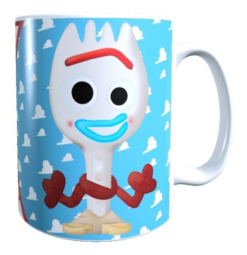 Taza - Tazón Diseño Toy Story, Forky, 320 Cc