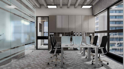 Imagen 9 de 10 de Diseño 3d Render Oficinas Obras Medicion Bim Arquitectura