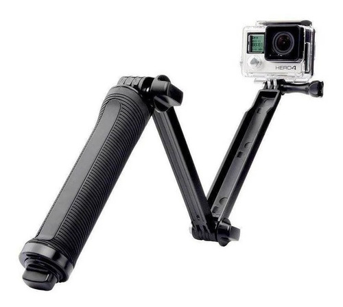 Bastão Monopod Retrátil Gopro Hero8 7 6 5 4 3 + Tripe 3 Way