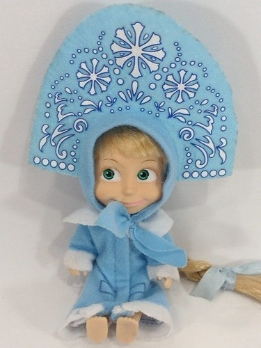 Boneca Masha (e O Urso) Na Neve Simba 16cm (Usado)