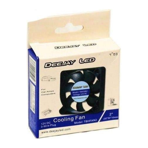 Deejay Led 2  12 V Ventilador Refrigeracion Para Computadora