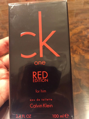 Perfume Calvin Klein One Red Edition 100 Ml Free Shop Hombre