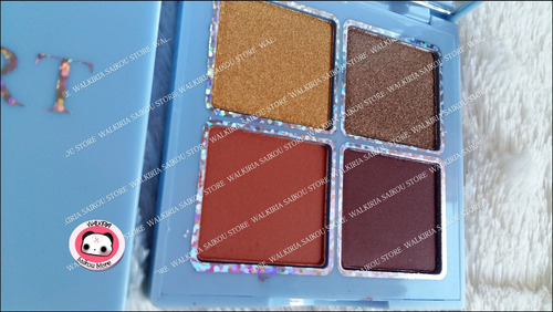 Paleta Kourt X Kylie Modelo Azul 4 Tonos Mixtos