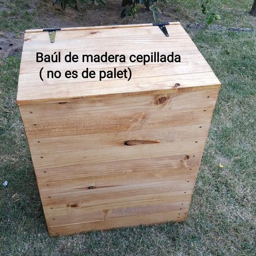 Baúl O Cajón Con Tapa