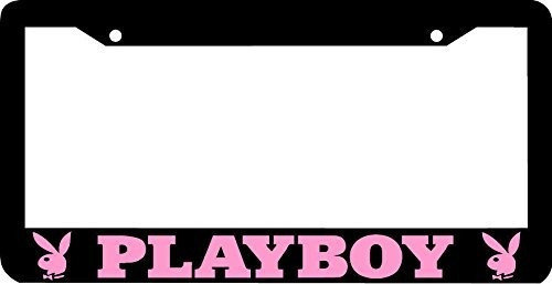 Marco - Personalized City Black Pink Playboy License Plate F