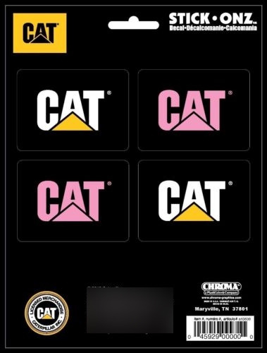Chroma Stick-onz Decal With Cat Logo 25003 (x8486) Cck