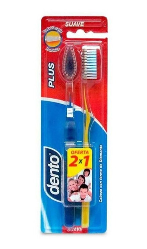 Pack Cepillo Dental Dento 2 Unidades Suave