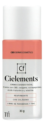 Crema Cielements Cuidado Facial Reafirmante Con Colágeno 30g Tipo de piel Todo tipo de piel