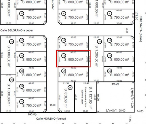 Imagen 3 de 3 de Lote 18 Villa Chica