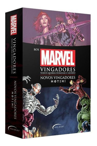 Box - Marvel Novos Vingadores - Acompanha Pôster