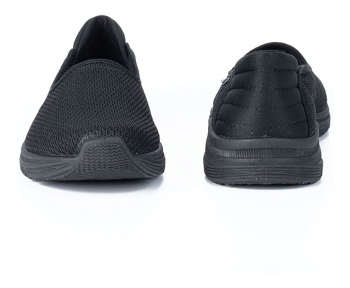 Imagem 2 de 6 de Tênis Esportivo Slipon Feminino Kolosh Calce K7006 Preto