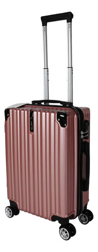 Xiird Honet Maleta De Mano Ejecutiva Para Viaje Rígida 20 Pulgadas Color Rosa
