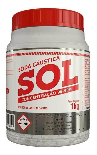 Soda Caustica 1kg