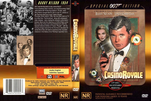 Casino Royale - Barry Nelson - James Bond - Dvd