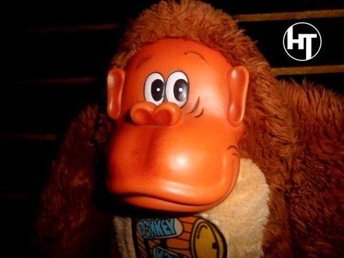 Imagen 2 de 8 de Nintendo, Donkey Kong,peluche, Original, Vintage, 13 Pulgada
