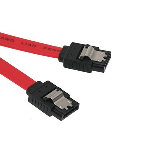 Kit 10 Cabos Sata 180º/180º 50cm - Pc-cbst04