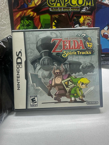 Zelda Spirit Tracks Nintendo Ds Solo Caja Y Manuales