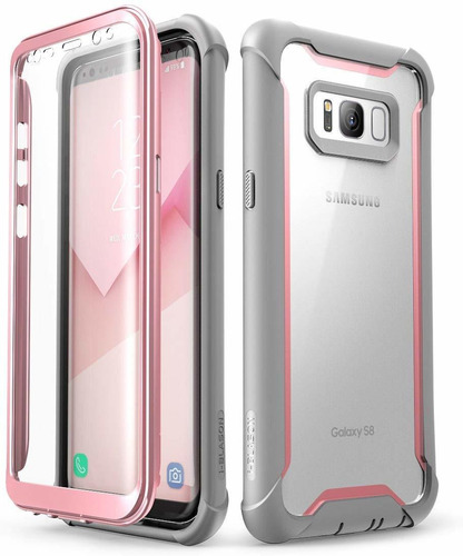 Funda 360 Para Samsung S8, I Blason Rosa