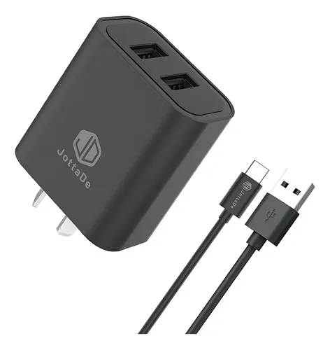 Cargador JD T-24, USB C 1.20m, Carga Rápida
