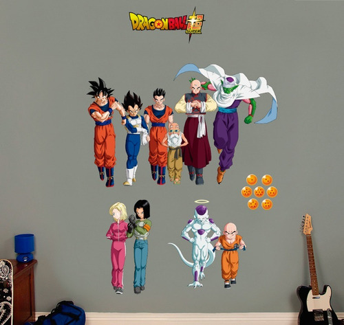 Vinil Decorativo Dragon Ball 101 Anime Manga Sticker Gigante