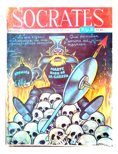 Revista Vintage. Socrates. P.u.p. Numero 1, Año 1968