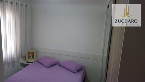 Apartamento No Condomínio Premium Guarulhos, Macedo , 60m², 2 Dormitórios, 1 Suíte, 1 Vaga, Mobiliado. - Ap6582