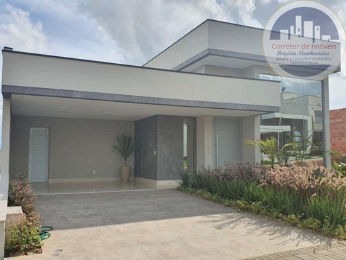 Imagem 2 de 24 de Ótima Casa No Condominio Maria Jose Em Indaiatuba Com 3 Dormitorios Sendo 1 Suite Com Closet - Ca00107 - 70511309