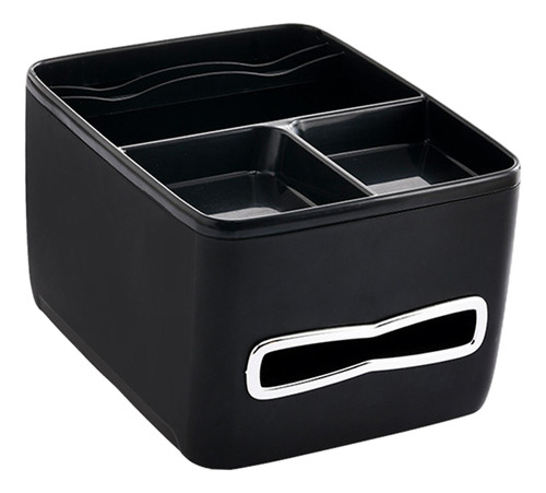 Caja De Almacenamiento Universal Para Reposabrazos De Negro