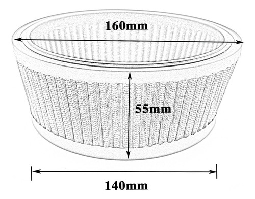 Filtro De Aire For Motocicleta 2944299c -0800 2944299d