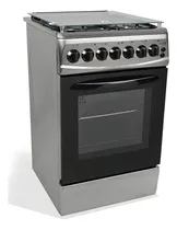 Comprar Cocina Combinada Delne Inox 3+1 Te5631-i Fan  Color Inox Tipo De Conexión Gas Envasado