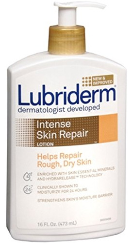 Lubriderm Intense Skin Repair Body Lotion, 16-ounce Xdc6b