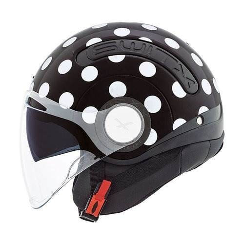 Imagen 5 de 6 de Casco Abierto Nexx Sx.10 Polka Negro M
