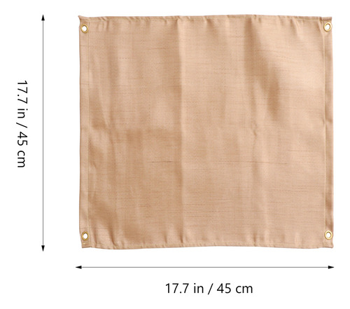 Manta Aislante De Tela Resistente Al Fuego De 45 X 45 Cm, 1